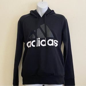 Adidas Black Logo Hoodie